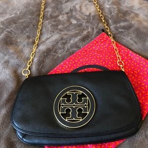 Tory Burch Black Cross Body or Clutch Bag